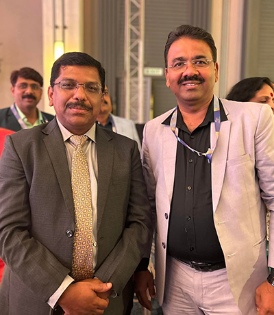 Our Principal with Dr. Joseph Emmanuel (Chief Executive and Secretary CISCE)